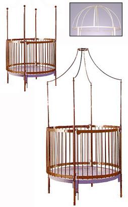 Brass Tone Canopy  Crib