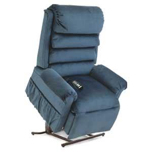 Pride Specialty 3-Position Full Recline Chaise Lounger With Footrest Extension (Model Ll-575)