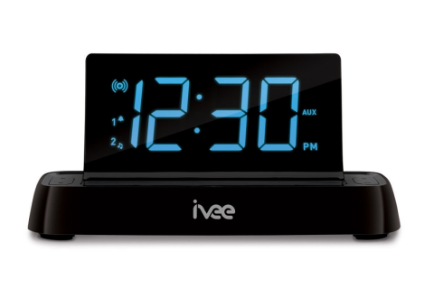 Ivee Flex Voice Control Alarm Clock Radio