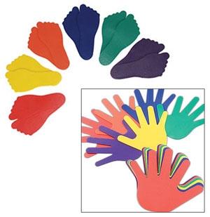 Hands And Feet Markers (Models Thc02107 &amp; Thc02108)