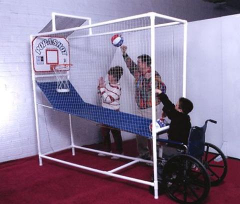 Pop-A-Shot Sit Down/wheelchair Or Handicapped Standup Electronic Basketball Game