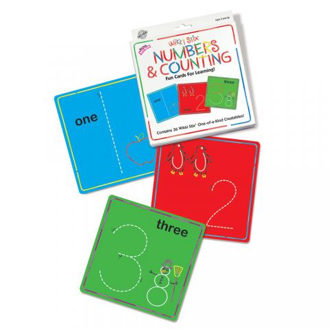 Wikki Stix Numbers And Counting Cards