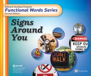 Edmark Functional Word Series - Signs Around You
