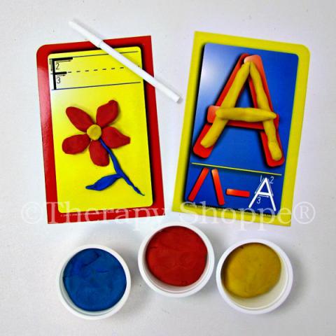 Alpha Dough Uppercase Letters Kit 