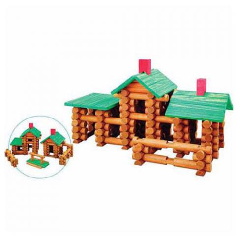 Childcraft Tumbletree Timbers Building Set, Ages 3 and Above, Set of 162