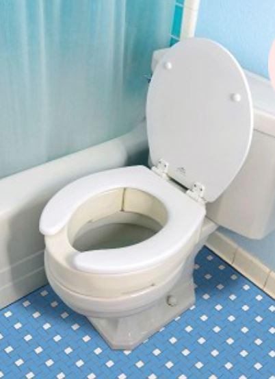 Essential Hinged Toilet Seat Riser