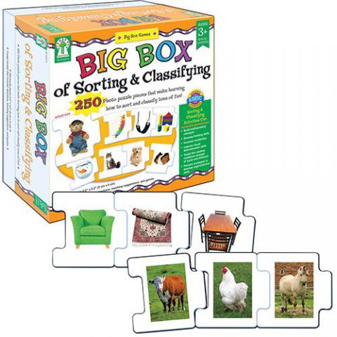Key Education Big Box of Sorting &amp; Classifying Board Game