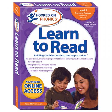 Learn to Read – Level 3: Emergent Readers (Kindergarten | Ages 4-6)