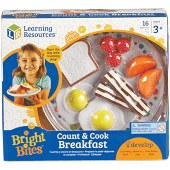 Learning Resources Bright Bites Count &amp; Cook Breakfast Set