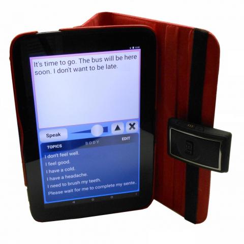 PolyAndro-10 with Persona text-to-speech tablet