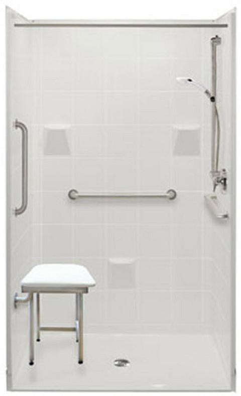 Freedom Four-Piece Wheelchair Accessible Shower